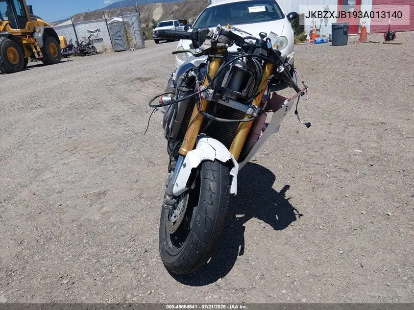 2003 Kawasaki Zx636 B1 VIN: JKBZXJB193A013140 Lot: 45664941