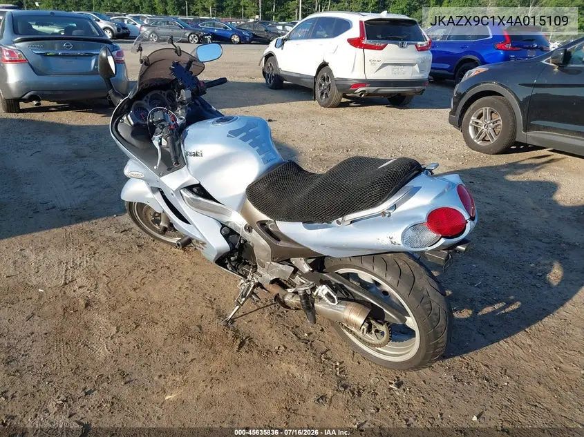 2004 Kawasaki Zx1200 C VIN: JKAZX9C1X4A015109 Lot: 45635836