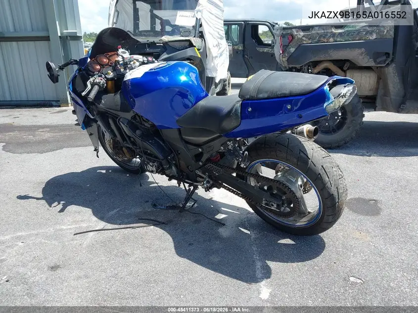 2005 Kawasaki Zx1200 B VIN: JKAZX9B165A016552 Lot: 45411373