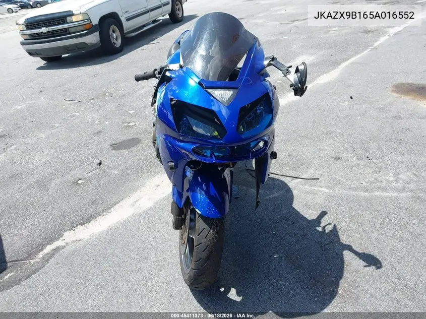 2005 Kawasaki Zx1200 B VIN: JKAZX9B165A016552 Lot: 45411373