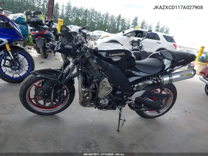 2007 Kawasaki Zx1000 D VIN: JKAZXCD117A027908 Lot: 45572971