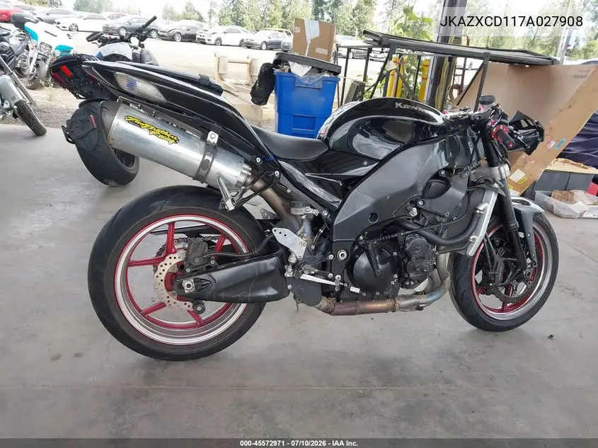 2007 Kawasaki Zx1000 D VIN: JKAZXCD117A027908 Lot: 45572971
