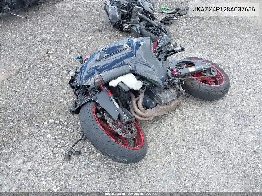 2008 Kawasaki Zx600 P VIN: JKAZX4P128A037656 Lot: 45363519