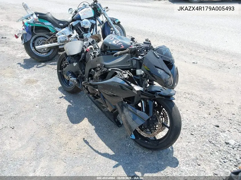2009 Kawasaki Zx600 R VIN: JKAZX4R179A005493 Lot: 45334964
