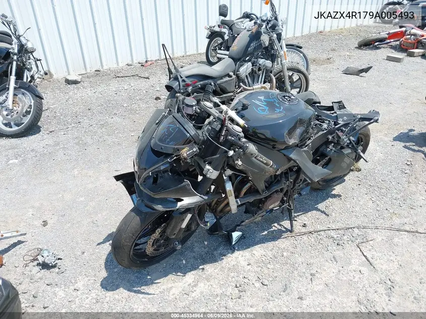 2009 Kawasaki Zx600 R VIN: JKAZX4R179A005493 Lot: 45334964