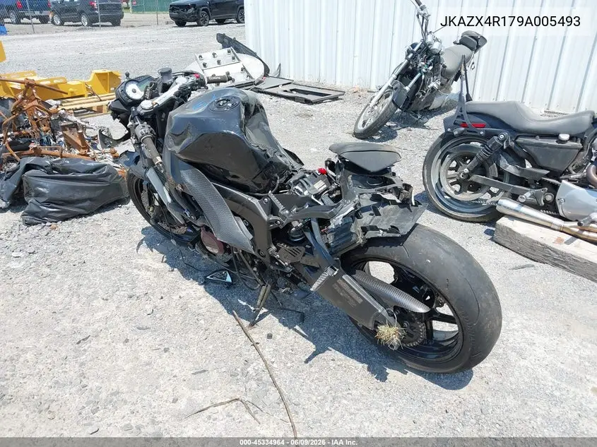 2009 Kawasaki Zx600 R VIN: JKAZX4R179A005493 Lot: 45334964