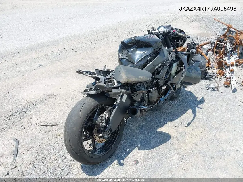 2009 Kawasaki Zx600 R VIN: JKAZX4R179A005493 Lot: 45334964