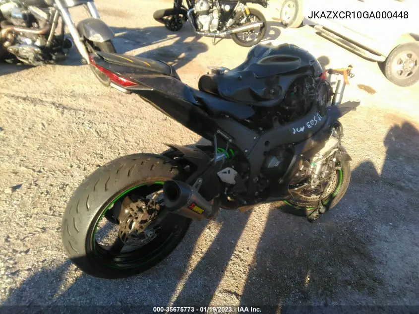 JKAZXCR10GA000448 2016 Kawasaki Zx1000 R