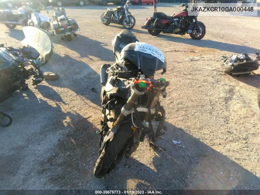 JKAZXCR10GA000448 2016 Kawasaki Zx1000 R