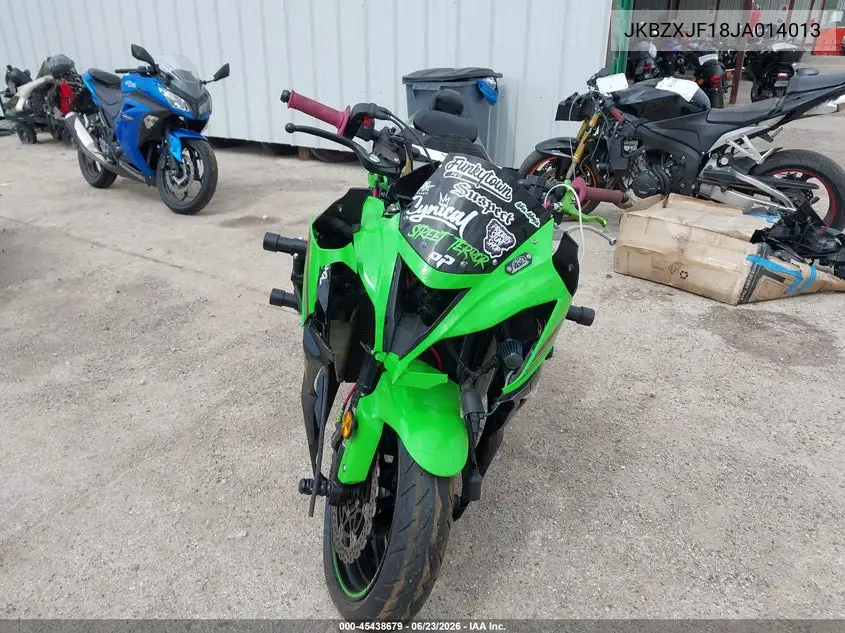 2018 Kawasaki Zx636 F VIN: JKBZXJF18JA014013 Lot: 45438679