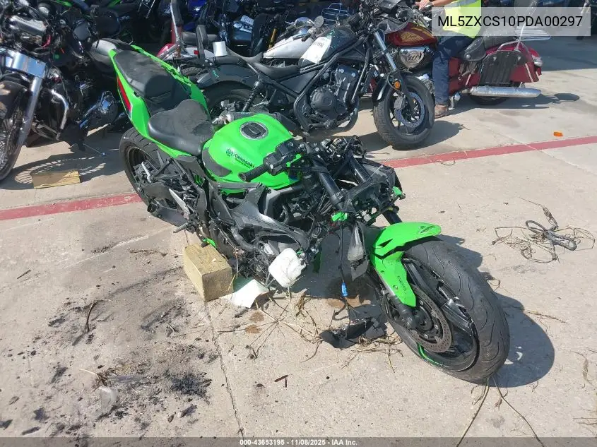 ML5ZXCS10PDA00297 2023 Kawasaki Zx400 S