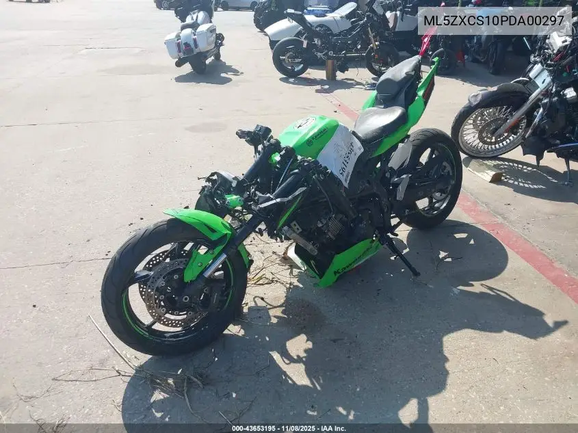 ML5ZXCS10PDA00297 2023 Kawasaki Zx400 S