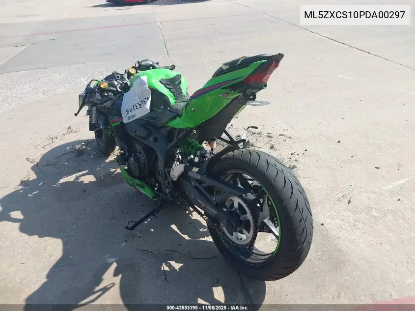 ML5ZXCS10PDA00297 2023 Kawasaki Zx400 S