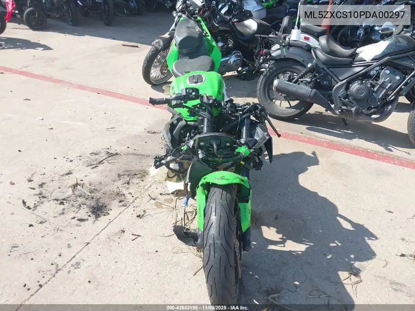 ML5ZXCS10PDA00297 2023 Kawasaki Zx400 S