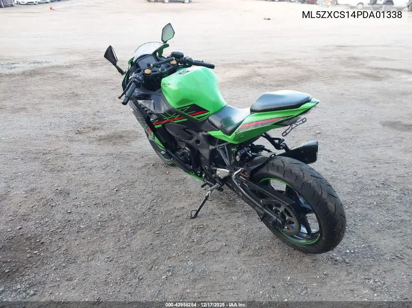 ML5ZXCS14PDA01338 2023 Kawasaki Zx400 S
