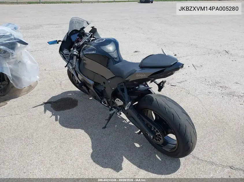 2023 Kawasaki Zx1002 M VIN: JKBZXVM14PA005280 Lot: 45233245