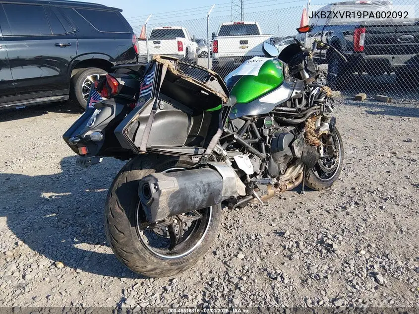 2023 Kawasaki Zx1002 R VIN: JKBZXVR19PA002092 Lot: 45516816