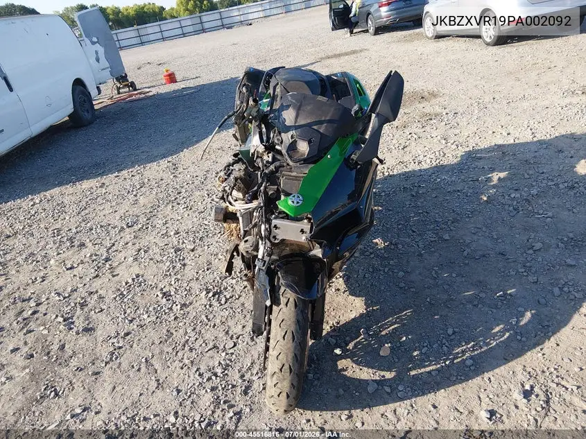 2023 Kawasaki Zx1002 R VIN: JKBZXVR19PA002092 Lot: 45516816