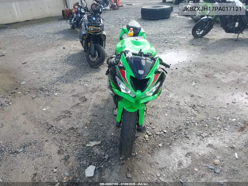 2023 Kawasaki Zx636 K VIN: JKBZXJH17PA017121 Lot: 45557160