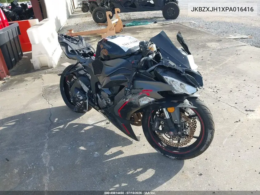 2023 Kawasaki Zx636 K VIN: JKBZXJH1XPA016416 Lot: 45614450