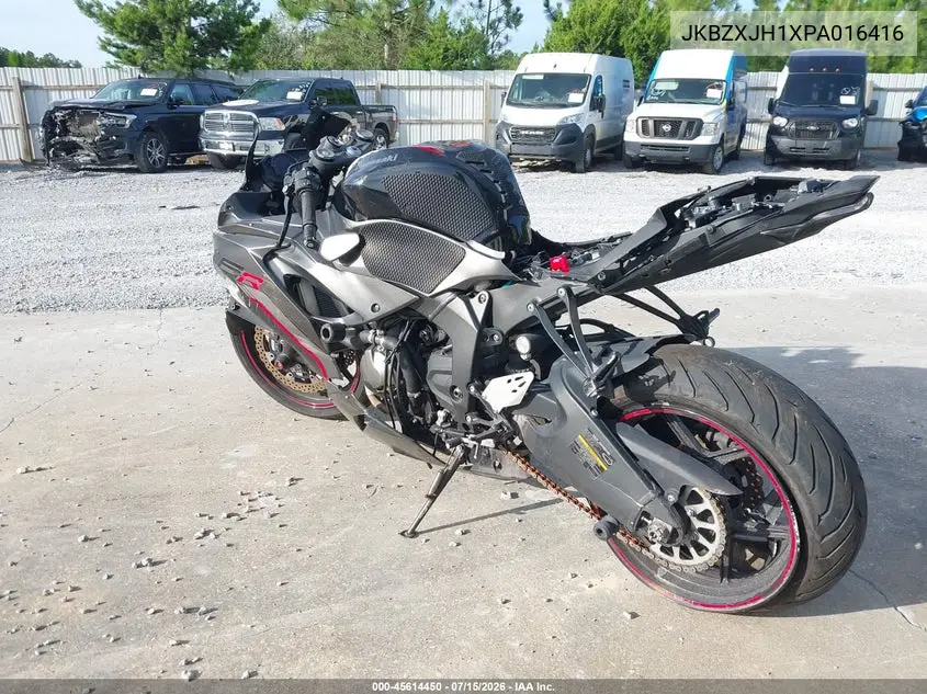 2023 Kawasaki Zx636 K VIN: JKBZXJH1XPA016416 Lot: 45614450