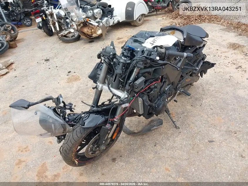 2024 Kawasaki Zx1002 K VIN: JKBZXVK13RA043251 Lot: 44979376