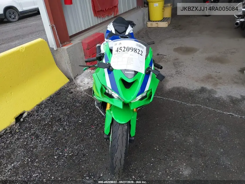 2024 Kawasaki Zx636 K VIN: JKBZXJJ14RA005084 Lot: 45209822