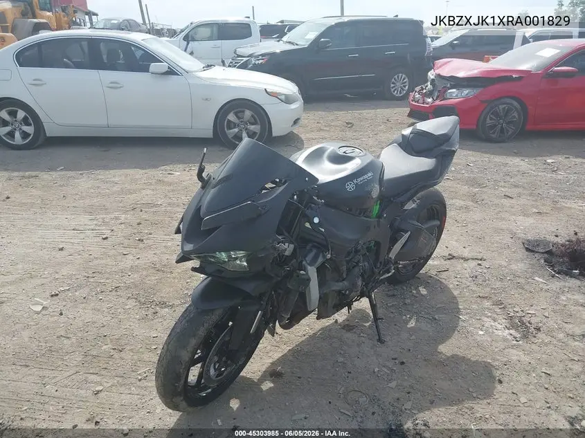 2024 Kawasaki Zx636 K VIN: JKBZXJK1XRA001829 Lot: 45303985