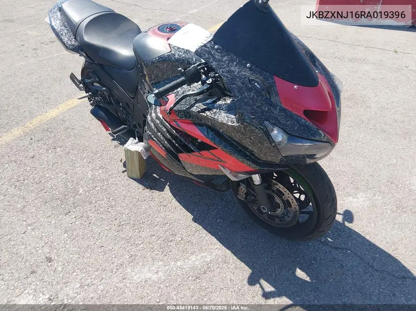 2024 Kawasaki Zx1400 J VIN: JKBZXNJ16RA019396 Lot: 45419143