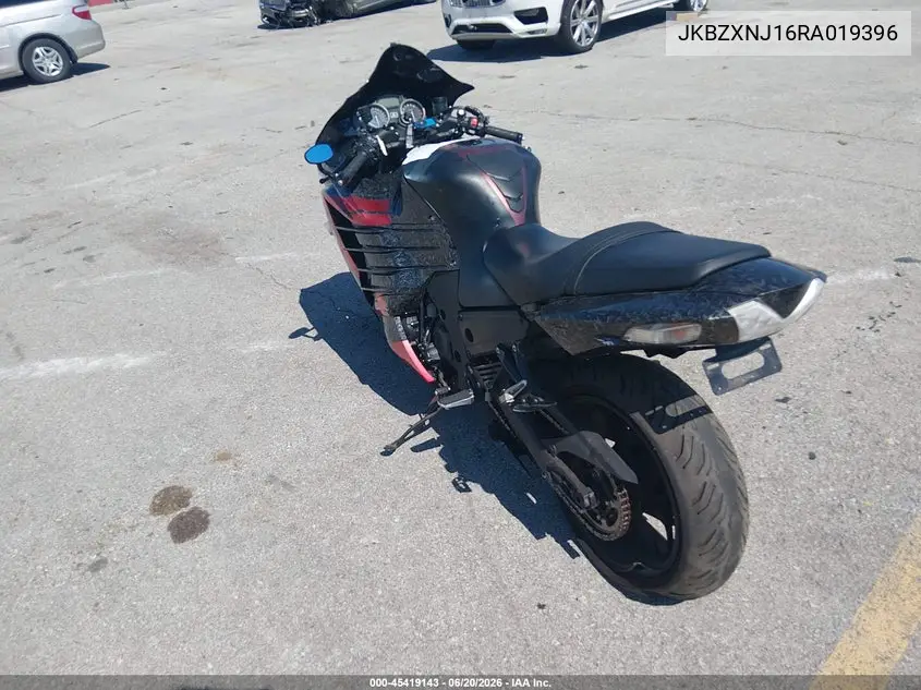 2024 Kawasaki Zx1400 J VIN: JKBZXNJ16RA019396 Lot: 45419143