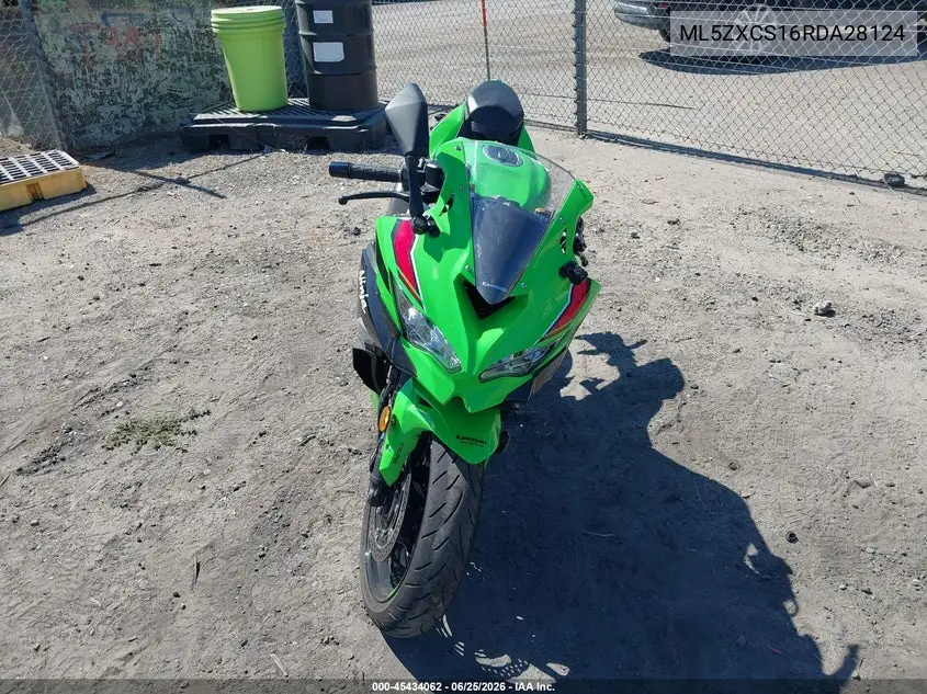 2024 Kawasaki Zx400 S VIN: ML5ZXCS16RDA28124 Lot: 45434062