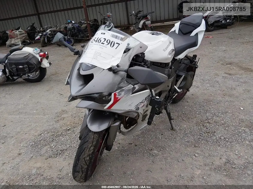 2024 Kawasaki Zx636 K VIN: JKBZXJJ15RA008785 Lot: 45462907
