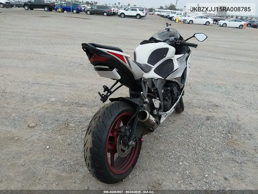 2024 Kawasaki Zx636 K VIN: JKBZXJJ15RA008785 Lot: 45462907