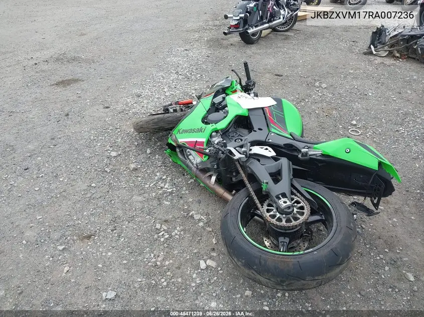 2024 Kawasaki Zx1002 M VIN: JKBZXVM17RA007236 Lot: 45471239