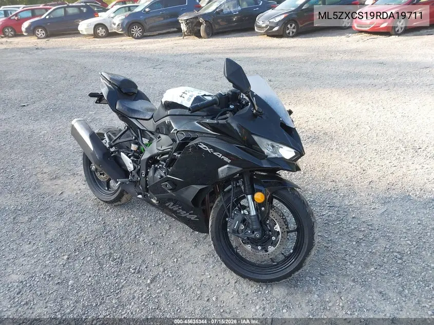 2024 Kawasaki Zx400 S VIN: ML5ZXCS19RDA19711 Lot: 45635344