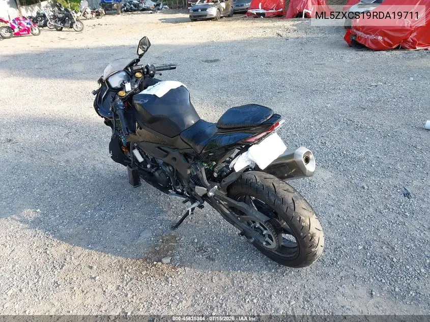 2024 Kawasaki Zx400 S VIN: ML5ZXCS19RDA19711 Lot: 45635344