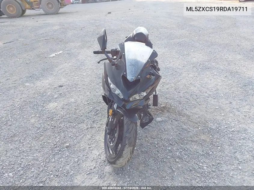 2024 Kawasaki Zx400 S VIN: ML5ZXCS19RDA19711 Lot: 45635344