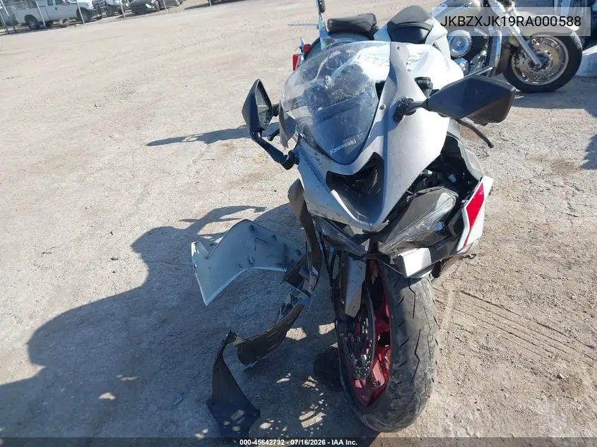 2024 Kawasaki Zx636 K VIN: JKBZXJK19RA000588 Lot: 45642732