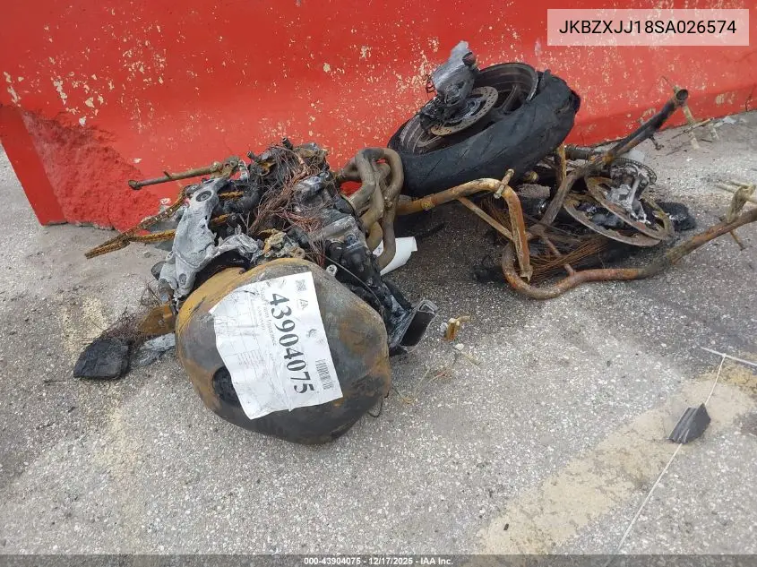 JKBZXJJ18SA026574 2025 Kawasaki Zx636 K