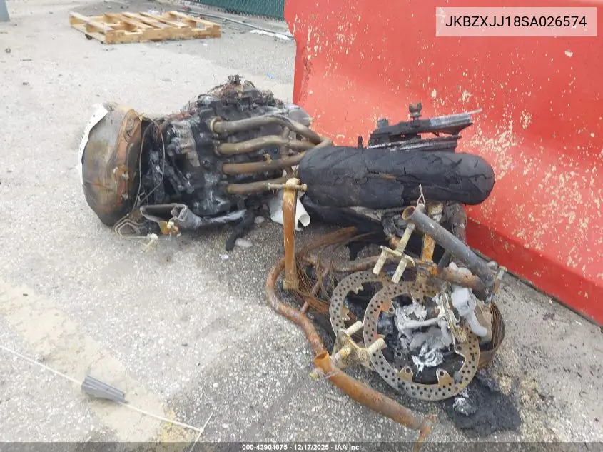JKBZXJJ18SA026574 2025 Kawasaki Zx636 K