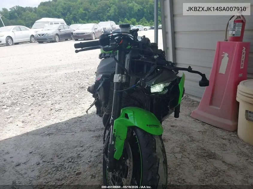 2025 Kawasaki Zx636 K VIN: JKBZXJK14SA007910 Lot: 45159069