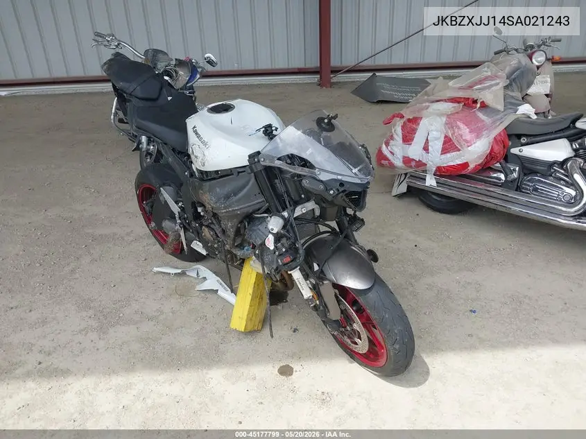 2025 Kawasaki Zx636 K VIN: JKBZXJJ14SA021243 Lot: 45177799