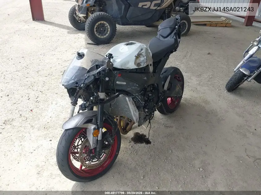 2025 Kawasaki Zx636 K VIN: JKBZXJJ14SA021243 Lot: 45177799