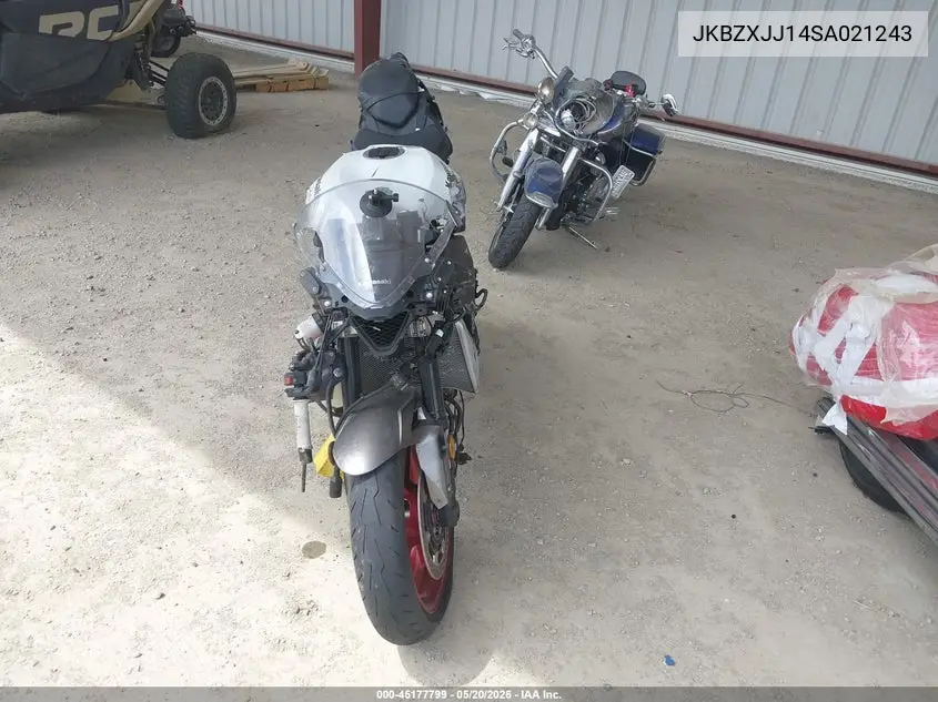 2025 Kawasaki Zx636 K VIN: JKBZXJJ14SA021243 Lot: 45177799