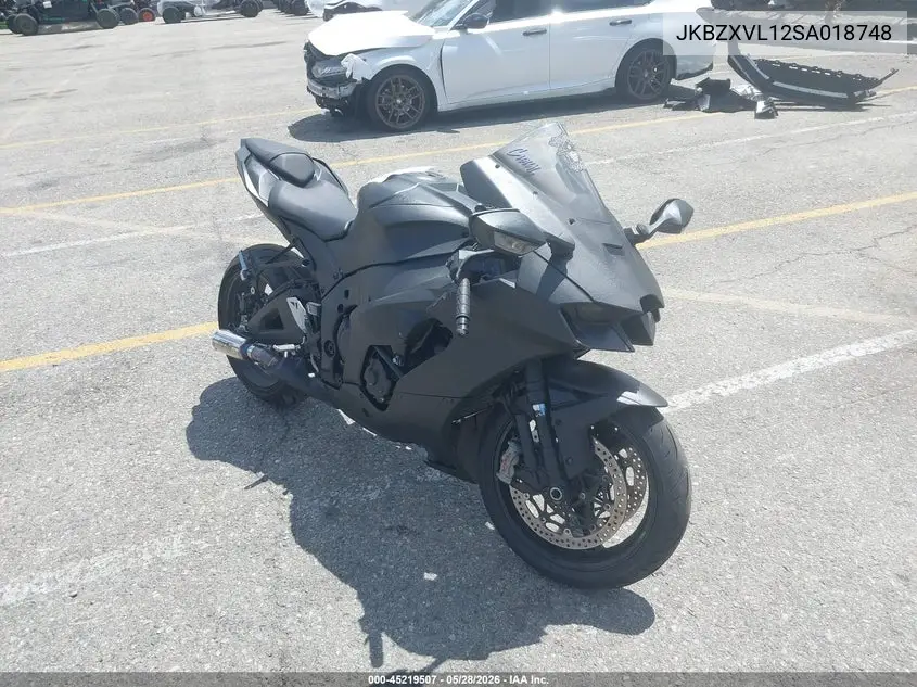 2025 Kawasaki Zx1002 L VIN: JKBZXVL12SA018748 Lot: 45219507