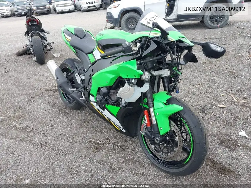 2025 Kawasaki Zx1002 M VIN: JKBZXVM11SA009912 Lot: 45232063