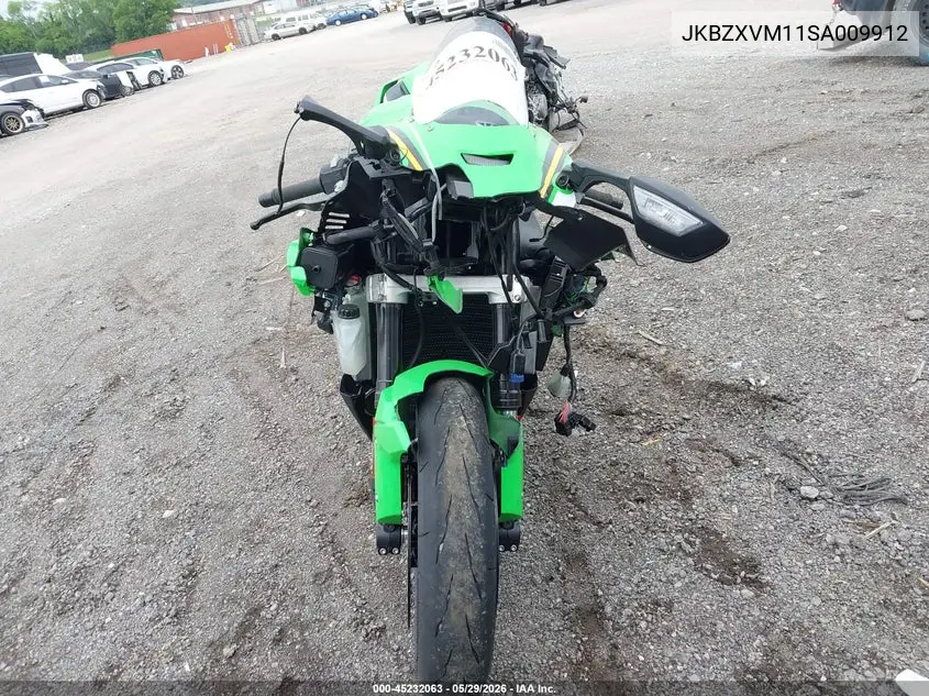 2025 Kawasaki Zx1002 M VIN: JKBZXVM11SA009912 Lot: 45232063