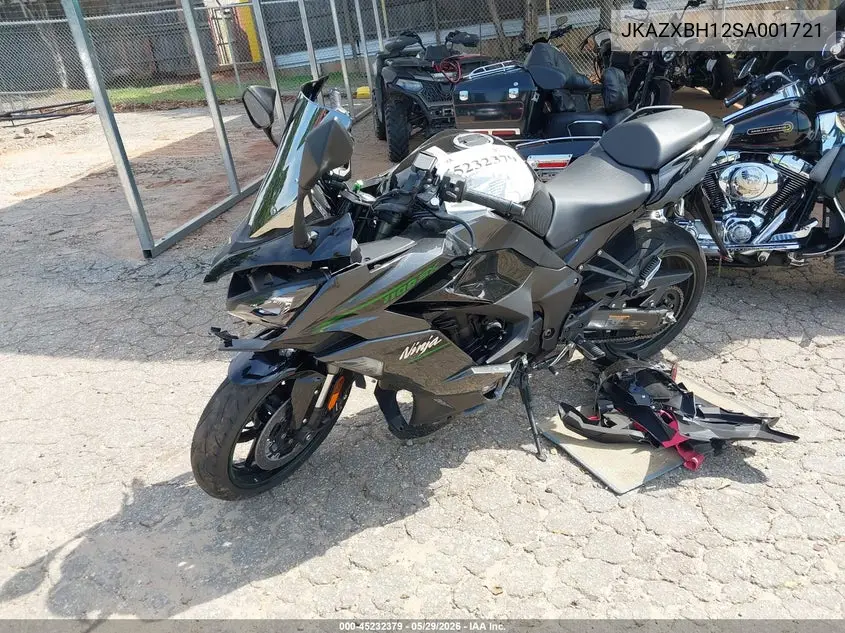 2025 Kawasaki Zx1100 H VIN: JKAZXBH12SA001721 Lot: 45232379