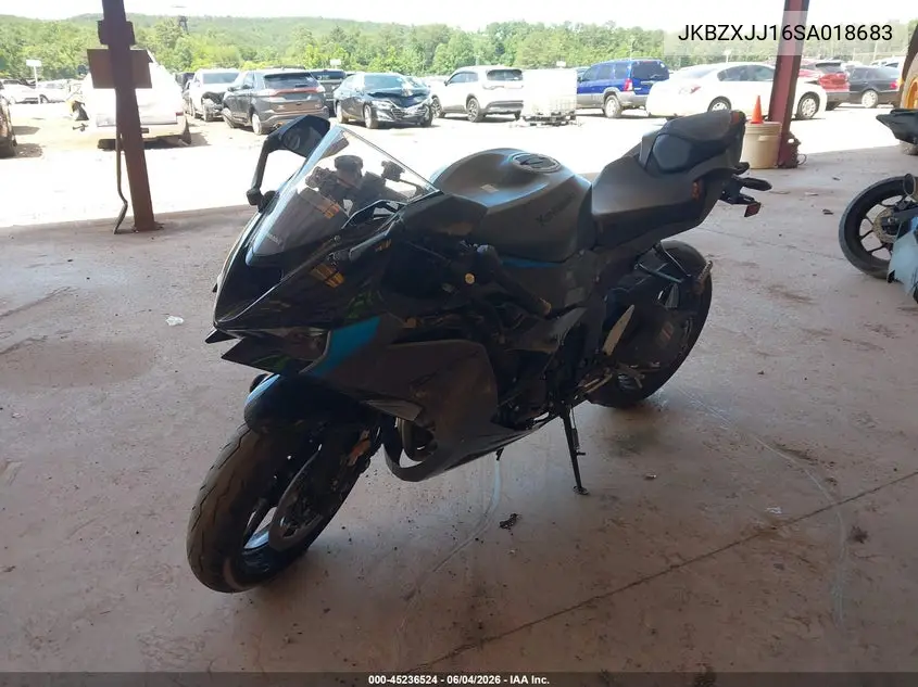 2025 Kawasaki Zx636 K VIN: JKBZXJJ16SA018683 Lot: 45236524
