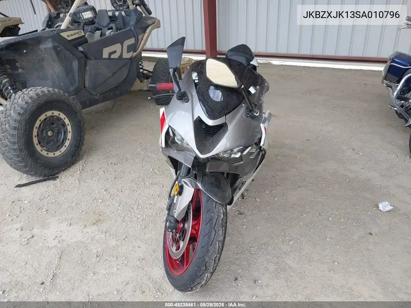 2025 Kawasaki Zx636 K VIN: JKBZXJK13SA010796 Lot: 45238461